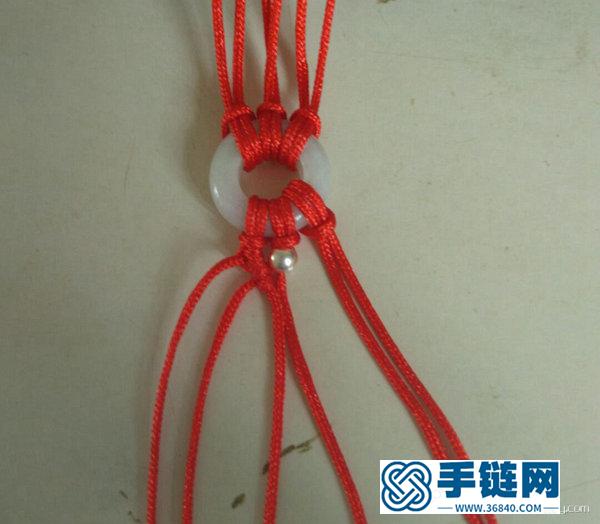 小清新中國結(jié)手鏈編織方法