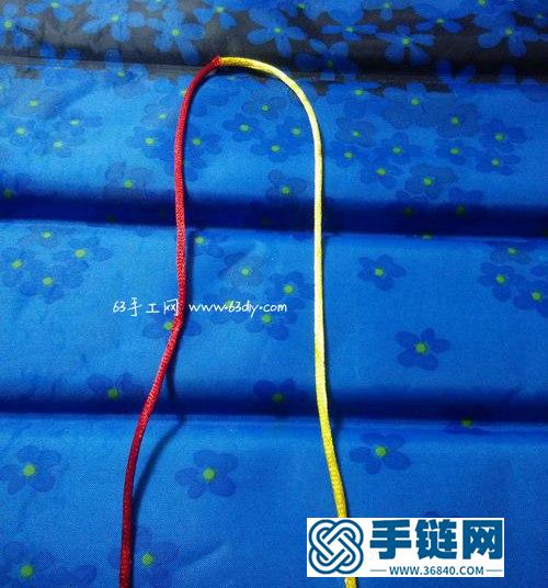 中國(guó)結(jié)之豎向雙聯(lián)結(jié)的編法