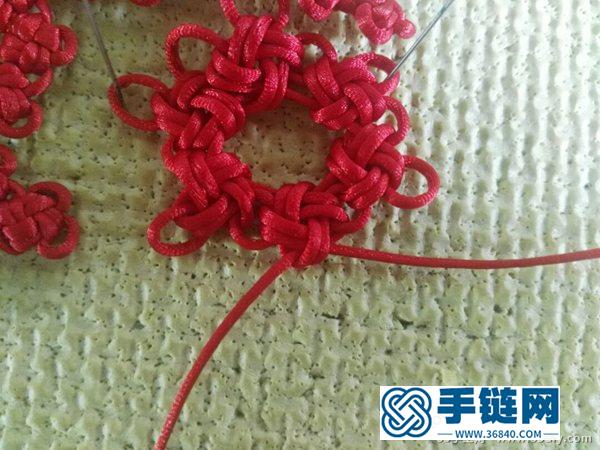 冰花結(jié)編“雙喜”字教程