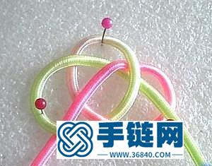十五孔龍目結的打法 中國結杯墊的編織方法