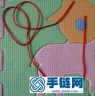 盤扣的編織 中國結手鏈diy教程