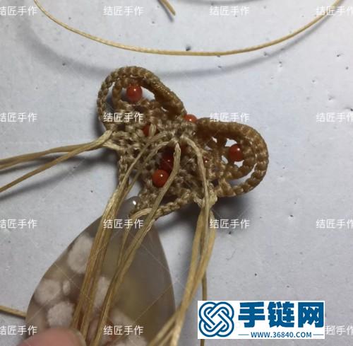 扁蠟櫻花瑪瑙毛衣鏈的詳細制作圖解