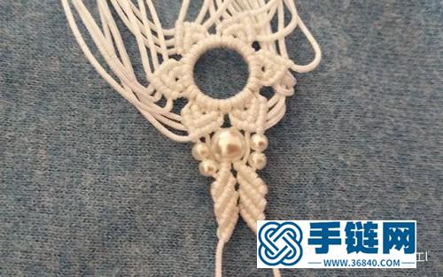 中國(guó)結(jié)五彩繽紛的雪花掛件的詳細(xì)編制步驟圖