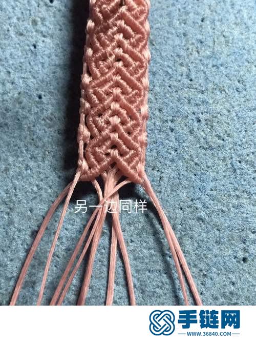 中國結厚石頭花式包邊的詳細制作圖解