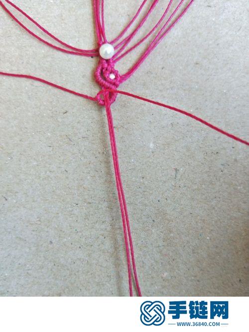 圓蠟銀珠項鏈吊墜扣的詳細制作圖解