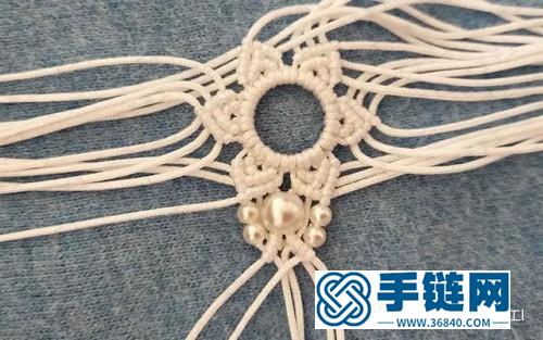 中國(guó)結(jié)五彩繽紛的雪花掛件的詳細(xì)編制步驟圖