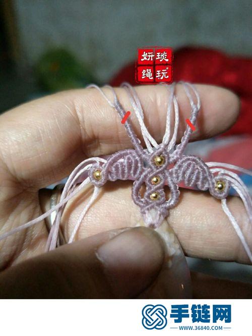 中國(guó)結(jié)玉線有孔石頭項(xiàng)鏈的詳細(xì)編制方法