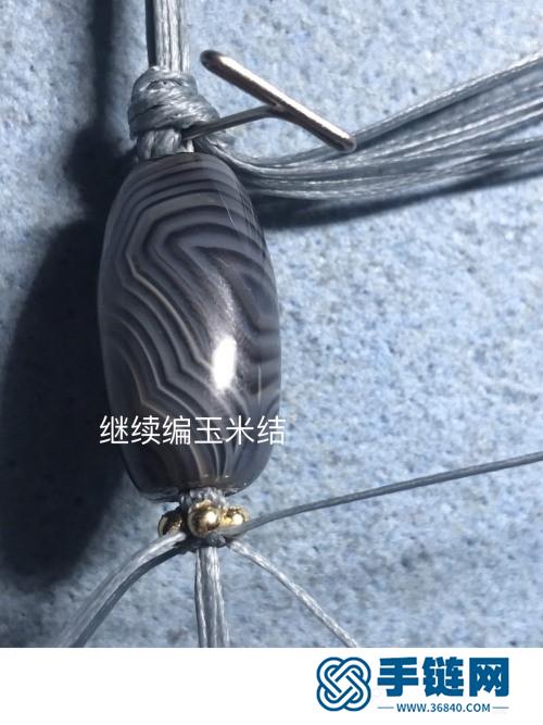 扁蠟桶珠鎖骨鏈的詳細制作圖解