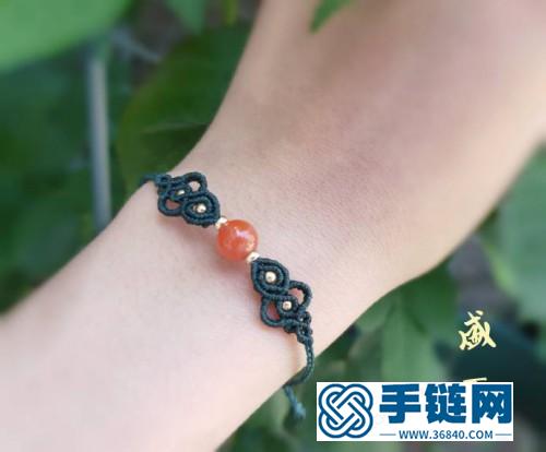夏日簡約百搭手繩的詳細編制教程