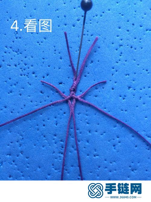 繩編蠟線方牌小扣頭的詳細制作圖解