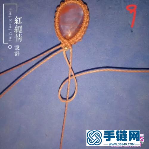 粉晶手繩的詳細(xì)制作圖解