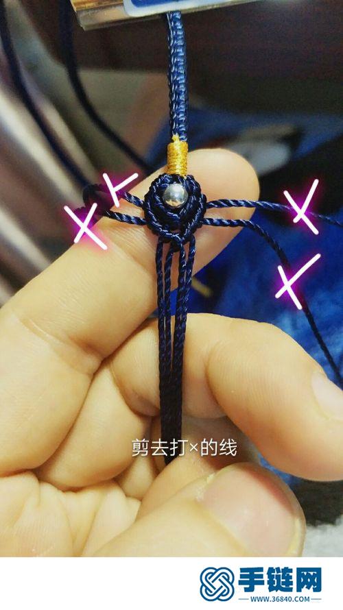發簪結項鏈繩的詳細制作圖解