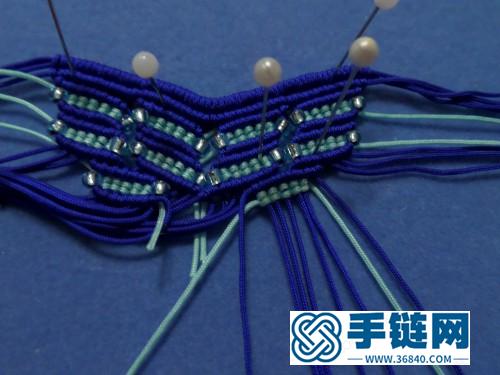 印度風(fēng)紅玉項(xiàng)鏈的詳細(xì)編制教程