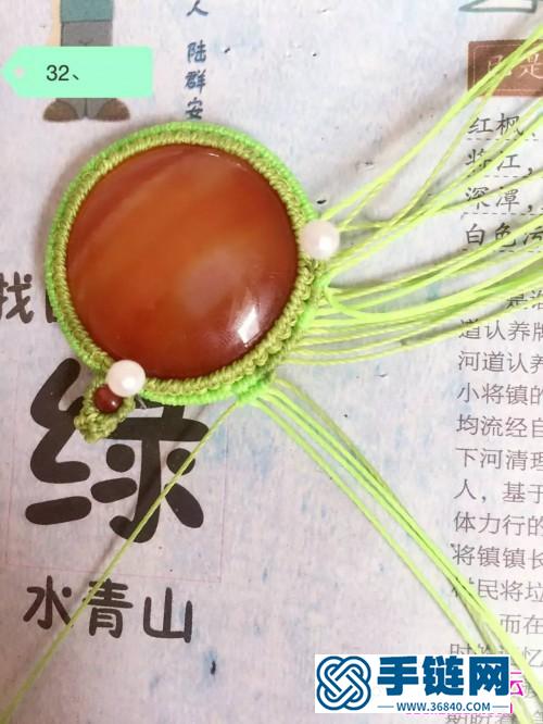 花好月圓包石項鏈的詳細制作圖解