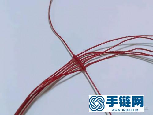 編繩三色堇胸針的制作教程