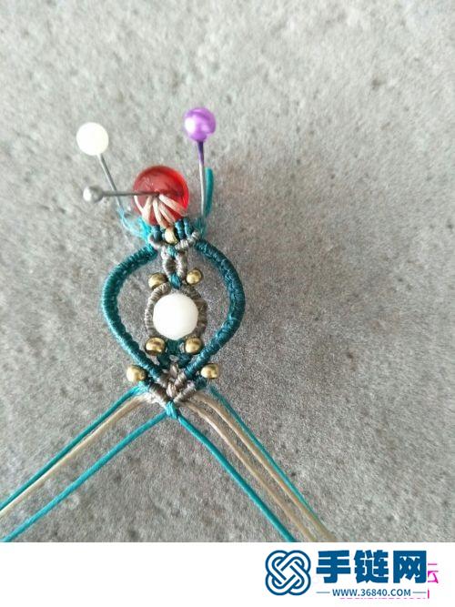 異國風串珠耳飾的詳細制作圖解