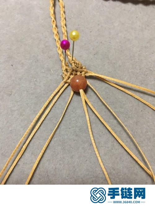 中國結(jié)玉線流蘇平安扣的詳細(xì)制作方法