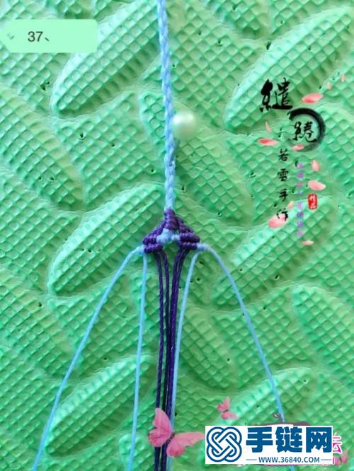 繩編藍玉髓鎖骨鏈的詳細(xì)制作圖解