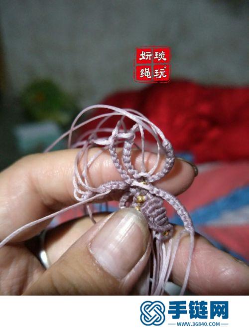 中國(guó)結(jié)玉線有孔石頭項(xiàng)鏈的詳細(xì)編制方法