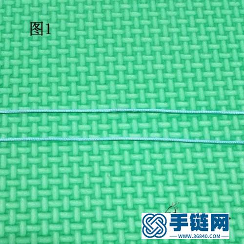 蝴蝶手鏈的詳細編制方法