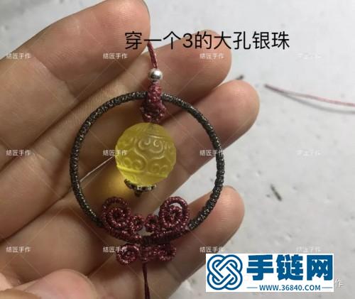 一步步教你彩金蠟線琥珀回紋珠耳環(huán)的詳細(xì)編制教程