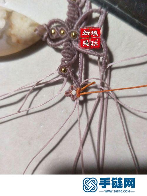 中國(guó)結(jié)玉線有孔石頭項(xiàng)鏈的詳細(xì)編制方法