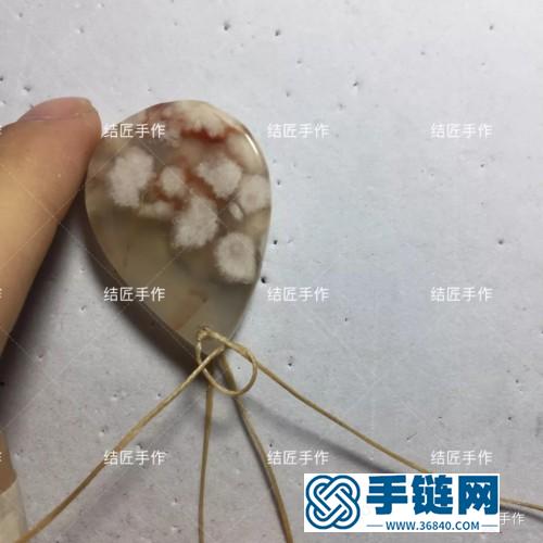 扁蠟櫻花瑪瑙毛衣鏈的詳細制作圖解