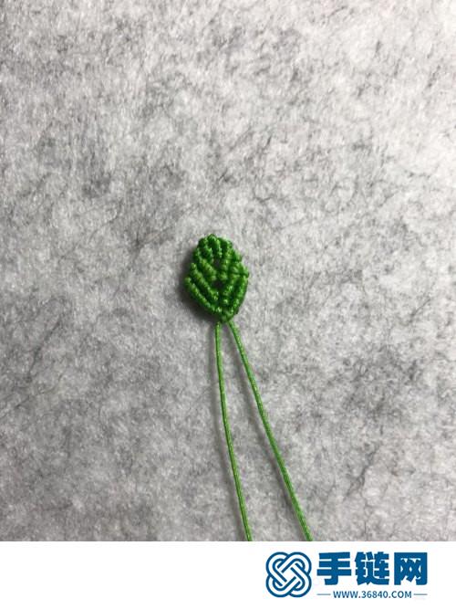 斜卷結(jié)立體串珠寶葫蘆掛件的詳細(xì)編制方法