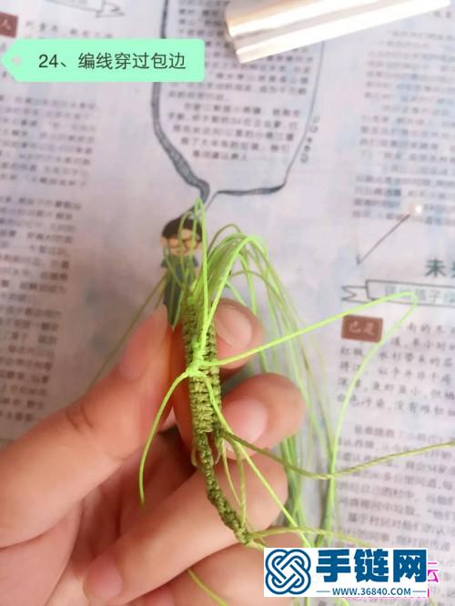 花好月圓包石項鏈的詳細制作圖解