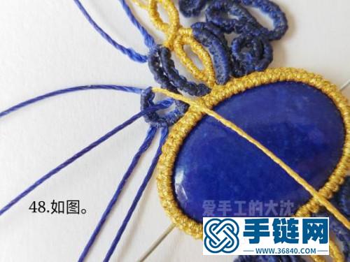 手工包石款手鏈的詳細(xì)編制教程