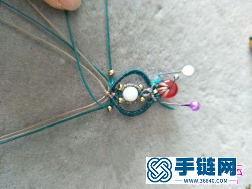 異國風串珠耳飾的詳細制作圖解