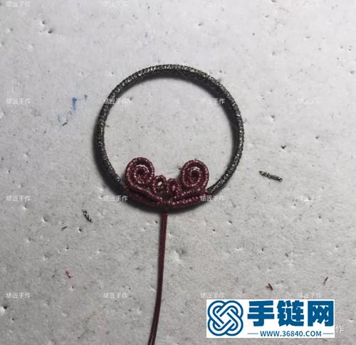 一步步教你彩金蠟線琥珀回紋珠耳環(huán)的詳細(xì)編制教程