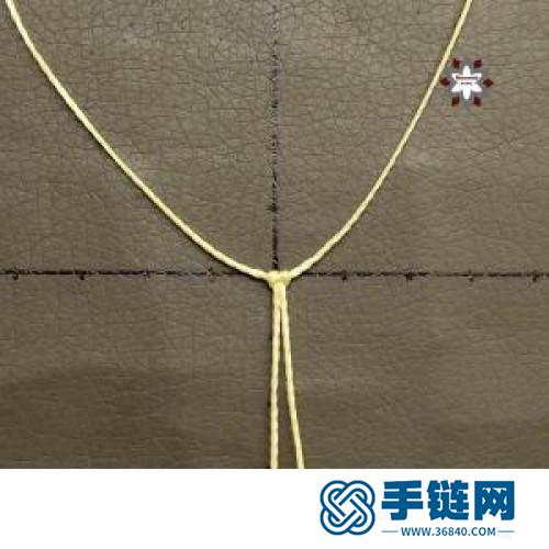 中國結蠟線瑪瑙珠花朵耳環