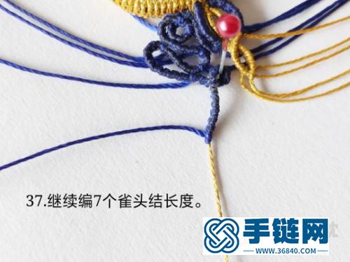 手工包石款手鏈的詳細(xì)編制教程