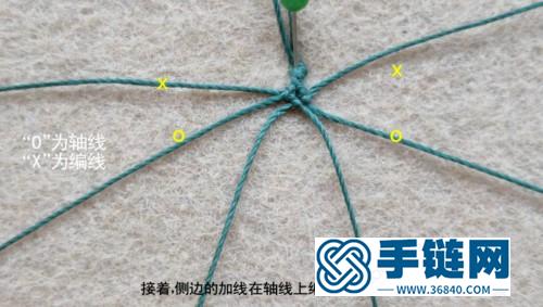 夏日簡約百搭手繩的詳細編制教程