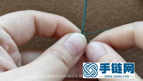 夏日簡約百搭手繩的詳細編制教程