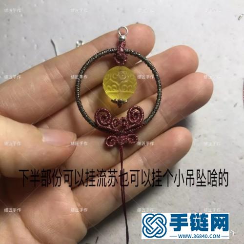 一步步教你彩金蠟線琥珀回紋珠耳環(huán)的詳細(xì)編制教程