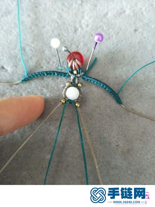異國風串珠耳飾的詳細制作圖解