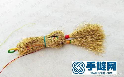 迷你小掃把的制作步驟圖