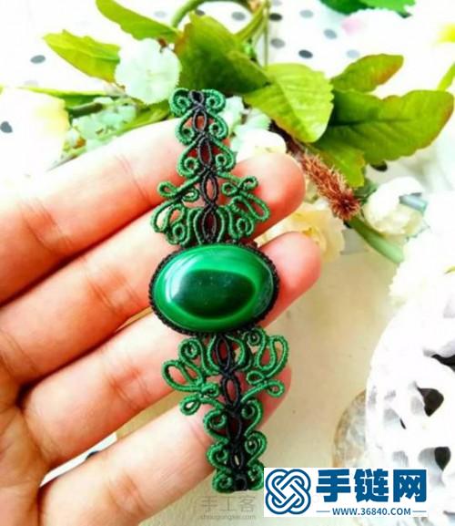 手工包石款手鏈的詳細(xì)編制教程