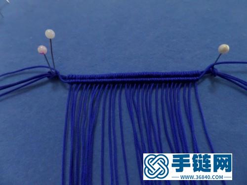 印度風(fēng)紅玉項(xiàng)鏈的詳細(xì)編制教程