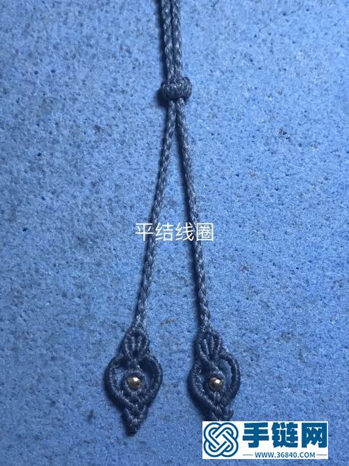 扁蠟桶珠鎖骨鏈的詳細制作圖解