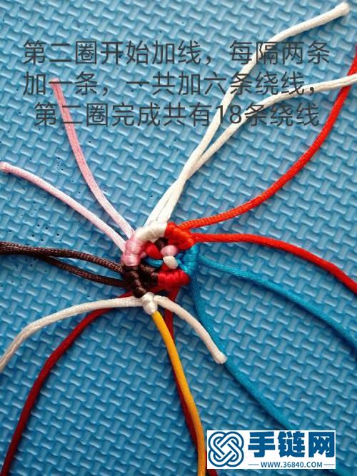 中國結(jié)玉線小蘋果掛飾的詳細(xì)制作教程