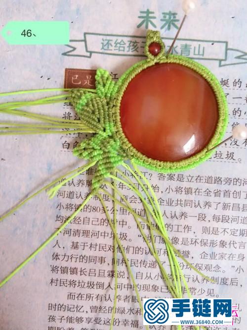 花好月圓包石項鏈的詳細制作圖解