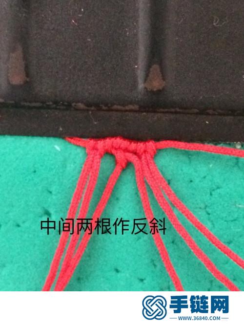 中國結玉線小魚兒手鏈戒指的詳細編制方法