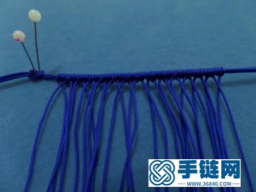印度風(fēng)紅玉項(xiàng)鏈的詳細(xì)編制教程