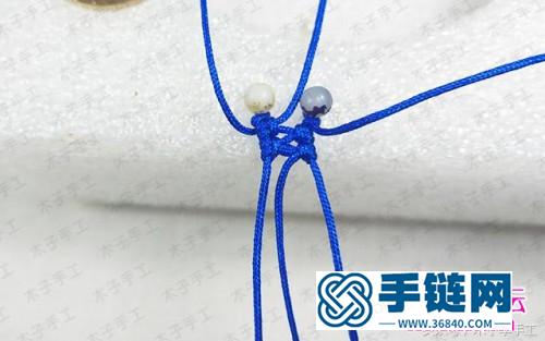 繩編葫蘆鑰匙掛件的制作步驟圖