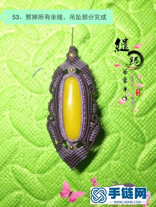 雙色桶珠項鏈的詳細制作圖解