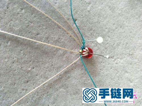 異國風串珠耳飾的詳細制作圖解