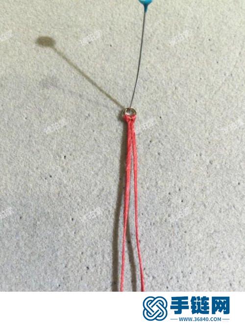 蠟線圣誕節鈴鐺耳環的制作圖解